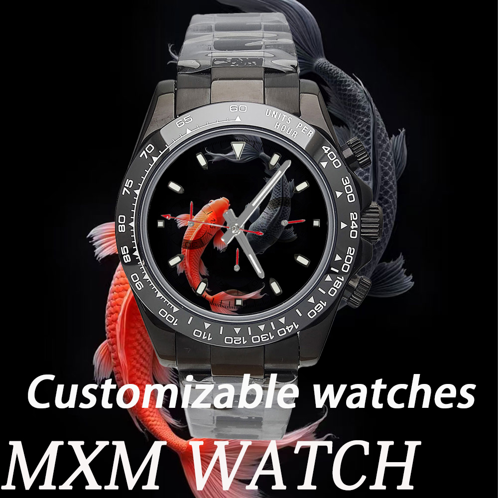 Stainless Bracelet Diver - Relógio Criativo Personalizado VK63 39.3mm Cronógrafo