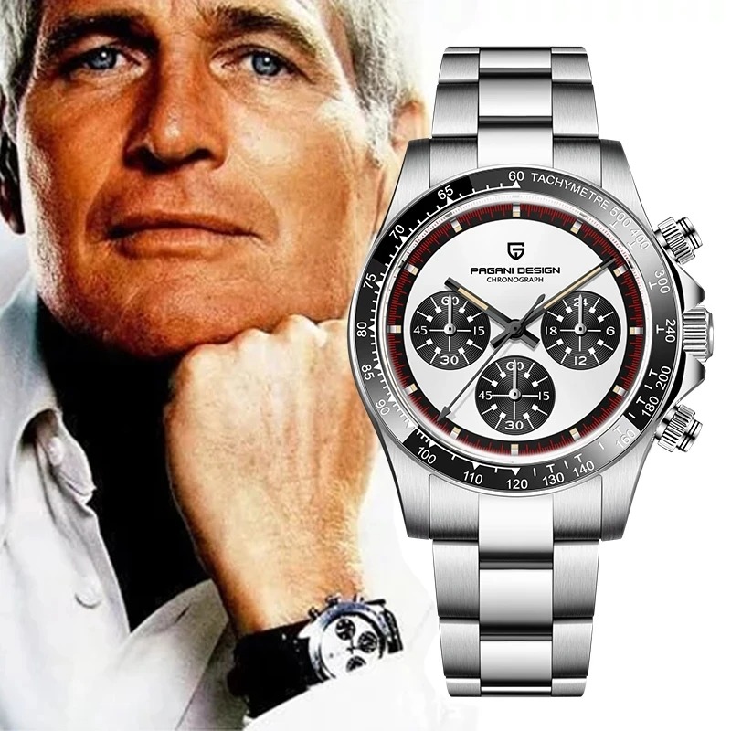 Rolex Watch Submariner - Relógio Clássico PAGANI DESIGN 40MM para