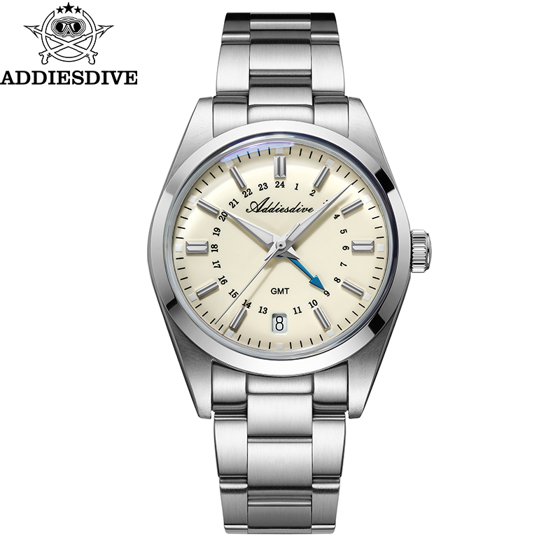 Stainless Bracelet Diver - Addiesdive marca quente 36mm luxo gmt