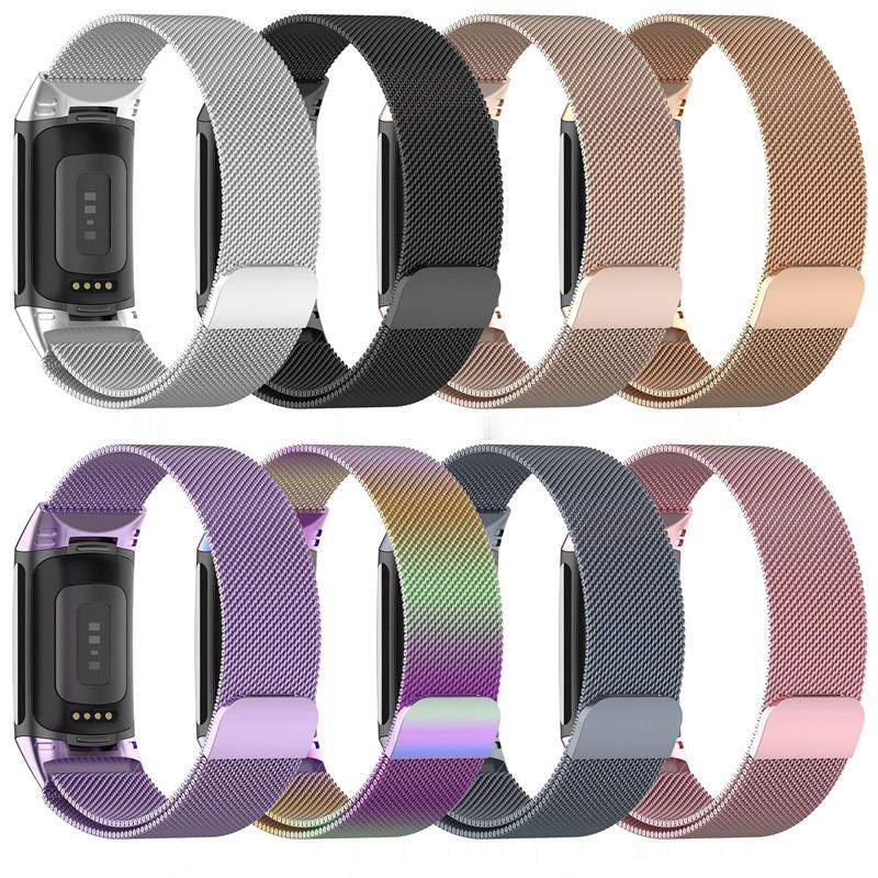 Mesh Strap Metal - Pulseira de Metal para Fitbit Charge