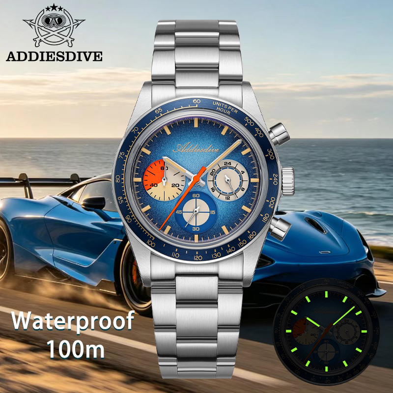 Rolex Watch Submariner - Relógio Cronógrafo ADDIESDIVE Top Brand AD2551