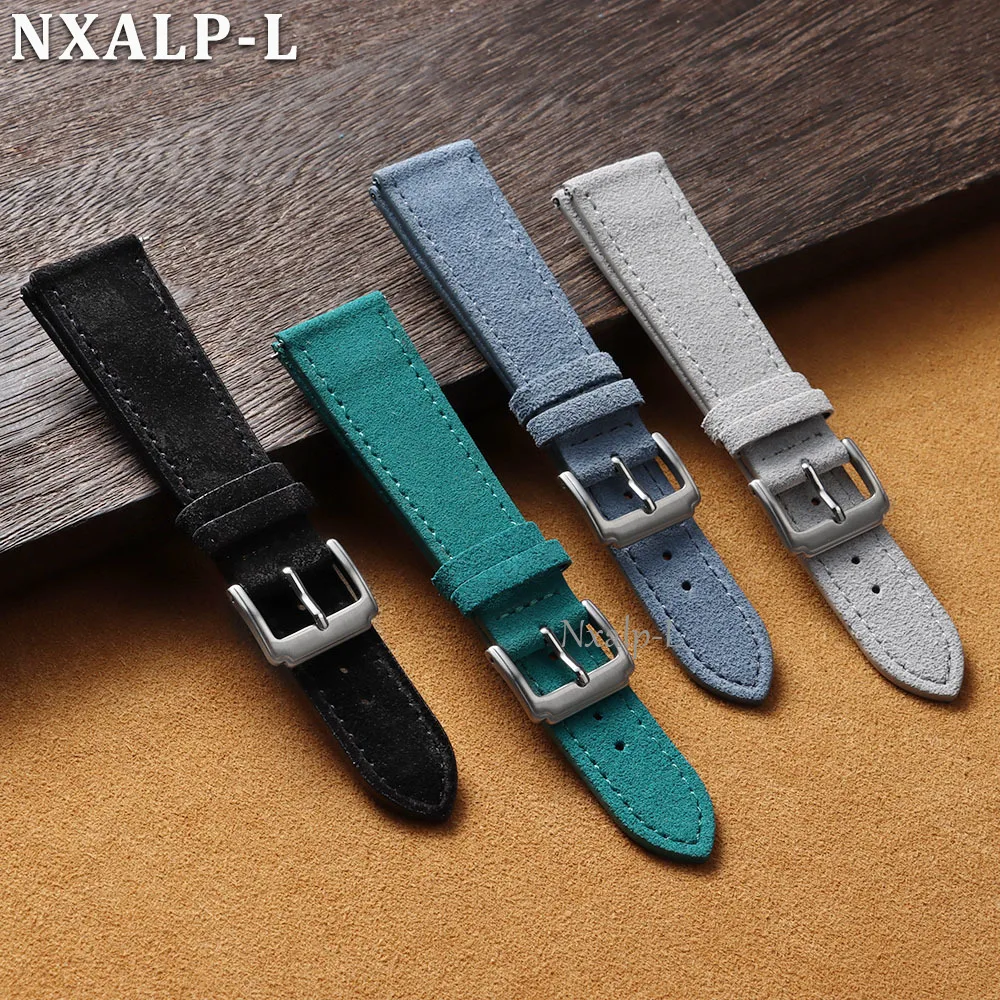 Pulseira de Couro Genuíno de C - Suede Strap Watch avaliação e preço