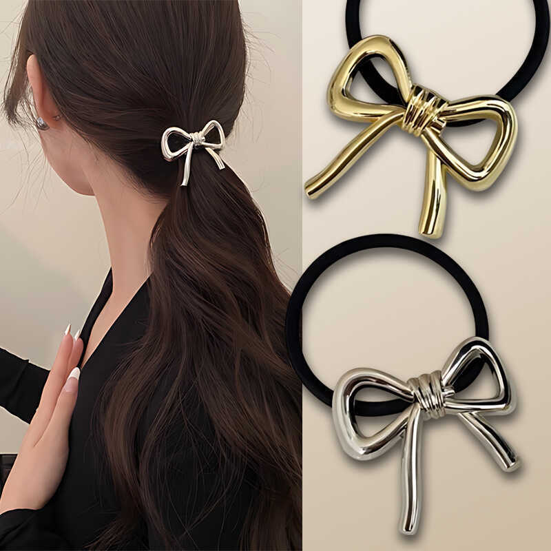 Coreano requintado metal arco  - Silicone Band Women avaliação e preço