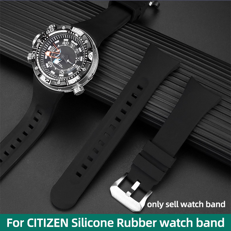 Pulseira de relógio de borrach - Citizen Watch Promaster avaliação e preço