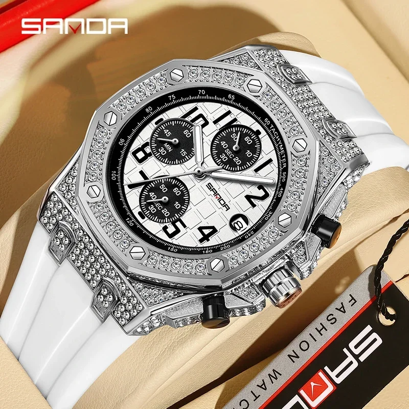 Relógio de Quartzo Masculino S - Rubber Strap Diver avaliação e preço