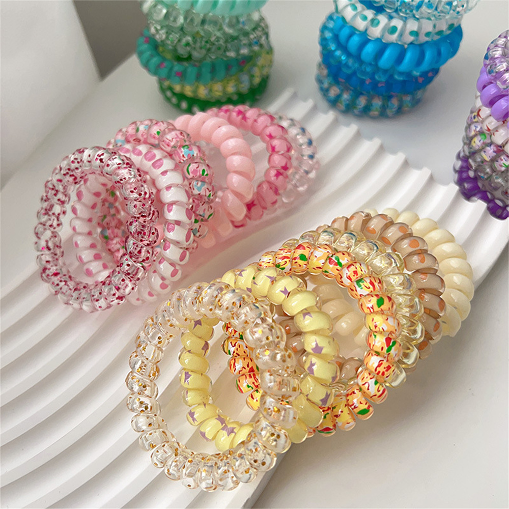 6 pçs doce bonito colorido esp - Silicone Band Women avaliação e preço