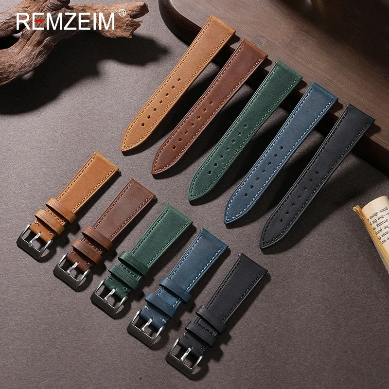Crazy Horse-Pulseira de relógi - Suede Strap Watch avaliação e preço