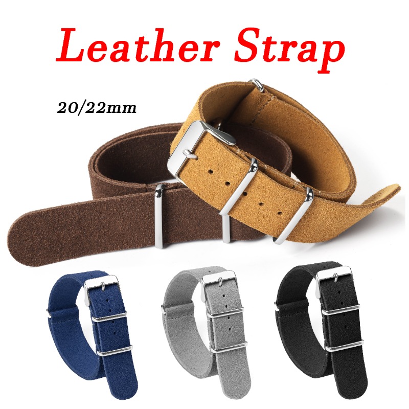 20mm 22mm universal militar re - Suede Strap Watch avaliação e preço