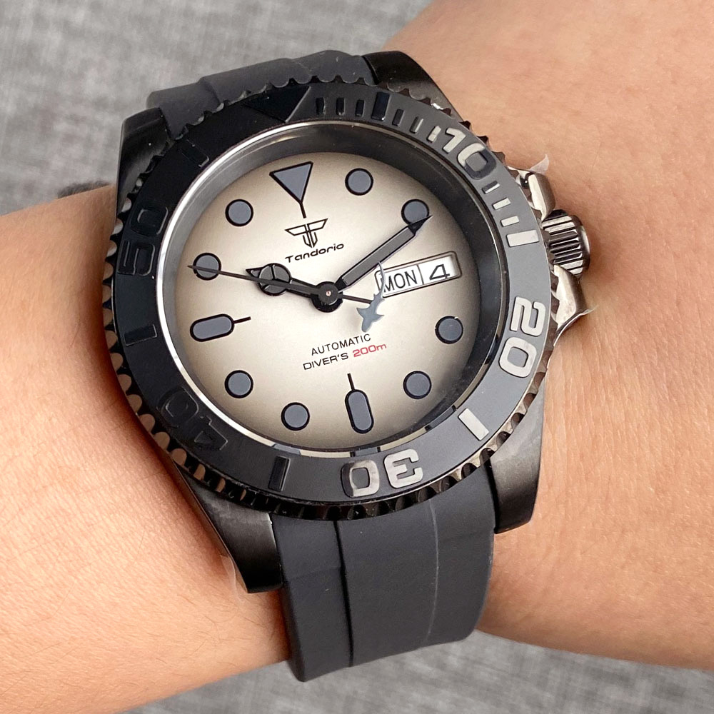 Tandorio-relógio impermeável V - Rubber Strap Diver avaliação e preço