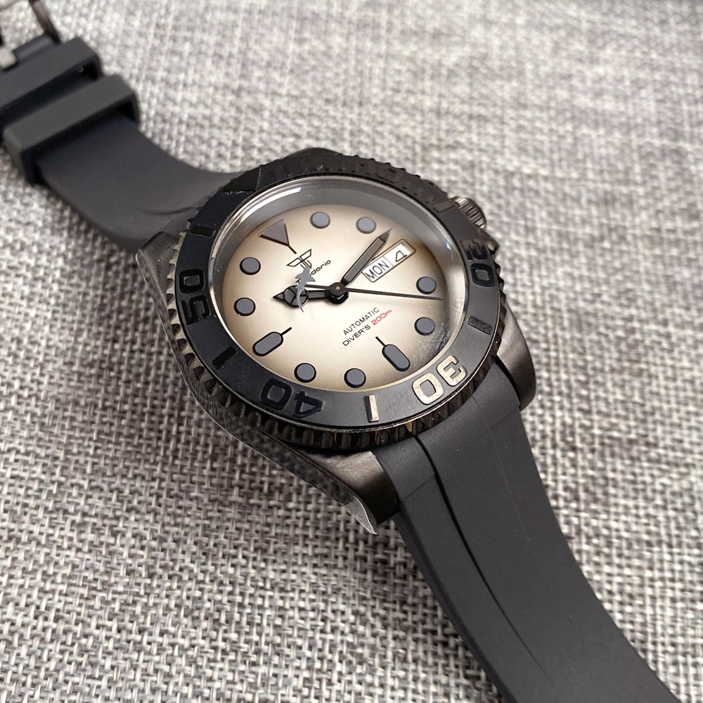 Tandorio-relógio impermeável V - Rubber Strap Diver avaliação e preço