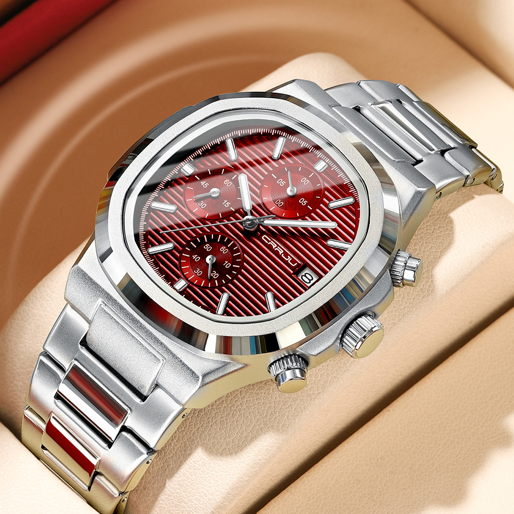 Crrju luxo homem relógio de ne - Patek Philippe Watch Nautilus avaliação e preço