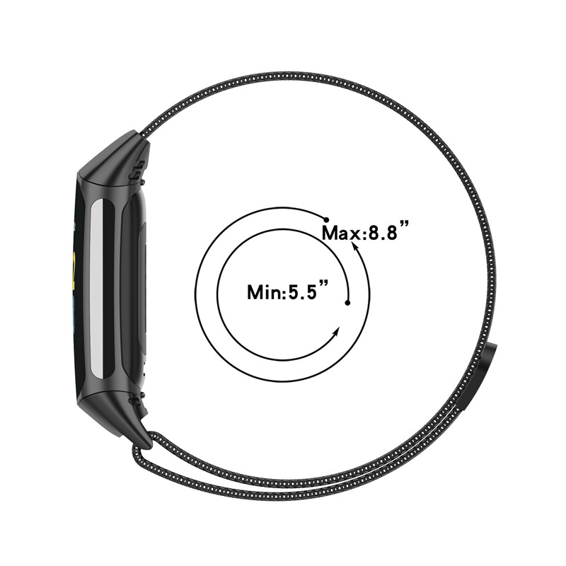 Pulseira de Metal para Fitbit  - Mesh Strap Metal avaliação e preço