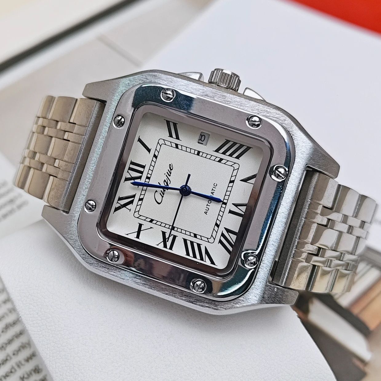 Relógio Masculino de Luxo, Rel - Cartier Watch Tank avaliação e preço