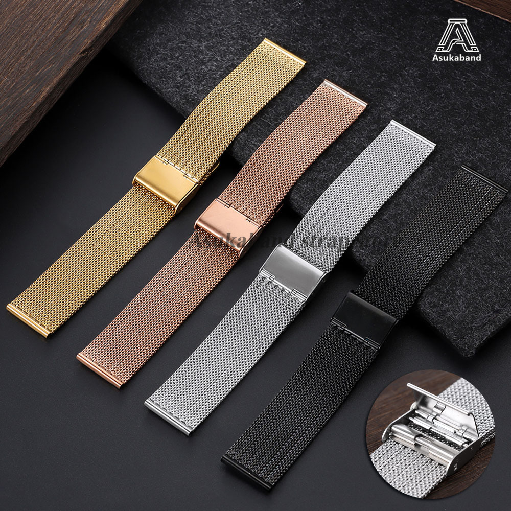 Pulseira de Aço Inoxidável Mil - Mesh Strap Metal avaliação e preço